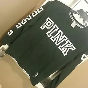 Forest green VS PINK sweater